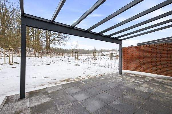 überdachte Terrasse