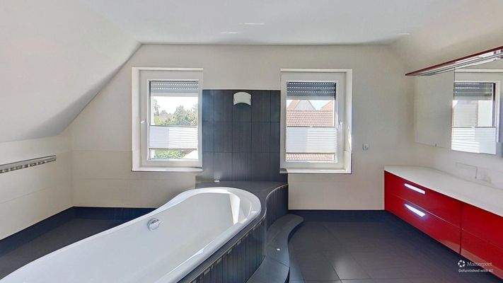 Badezimmer Dachgeschoss