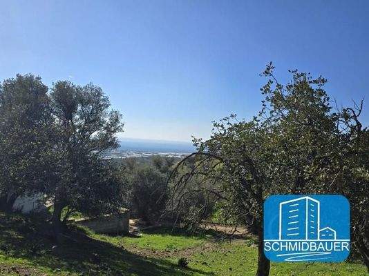 Kreta, Klima: Neubau! Villa mit Meerblick und Pool zu verkaufen