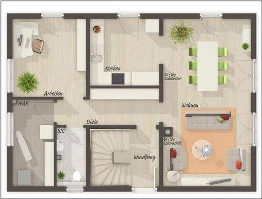 Grundriss Erdgeschoss