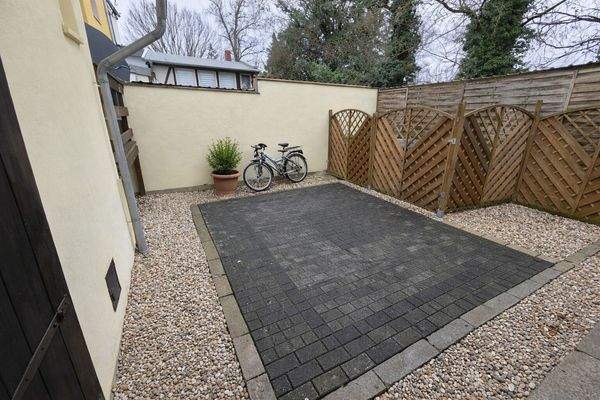 Terrasse im Innenhof