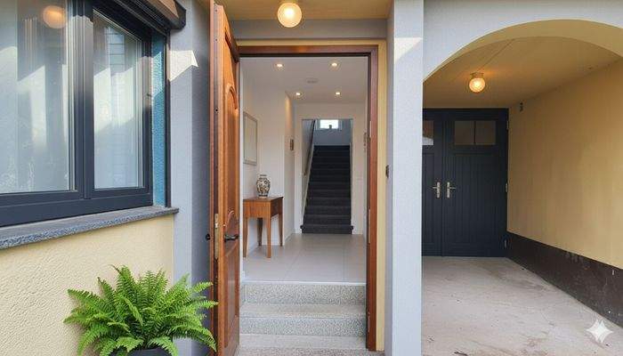 Sanierungsbeispiel Eingangsbereich