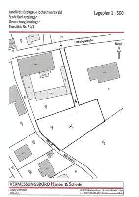 Bauplatz mit Überfahrtsrecht 