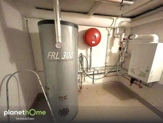 Heizungsanlage im KG