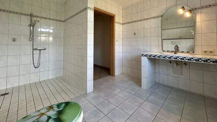 rollstuhlgerechtes Duschbad