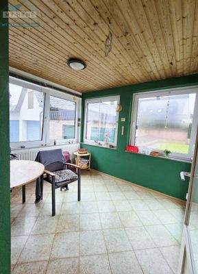  "Wintergarten" vor der Wohnküche