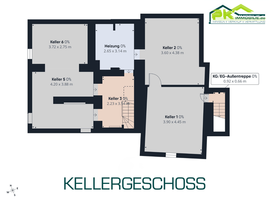 Grundriss Kellergeschoss