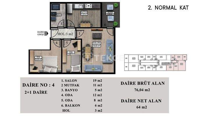 Off-Plan Apartments on Advantageous Location in Yalova