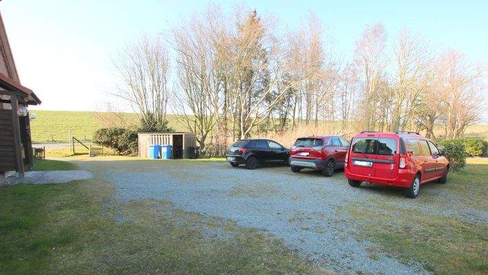 Parkmöglichkeiten im Außenbereich