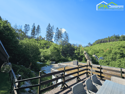 Aussicht von Almhütte