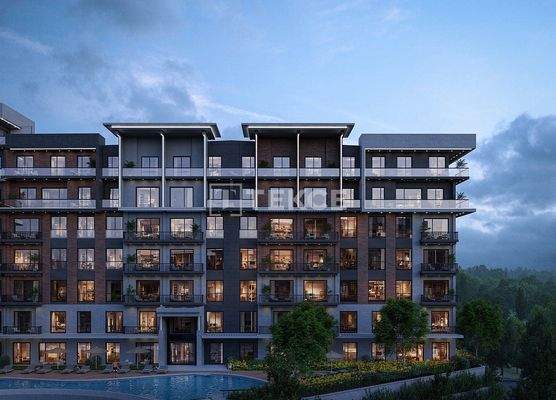 Flats in a Social Complex with Lake Views in Kocaeli