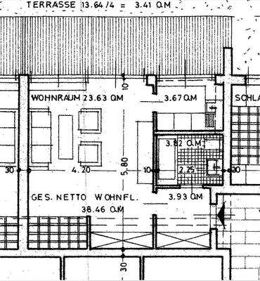 Hans-Sachs-Str. 18b GRUNDRISS 1.Zimmer EG Gartenwo