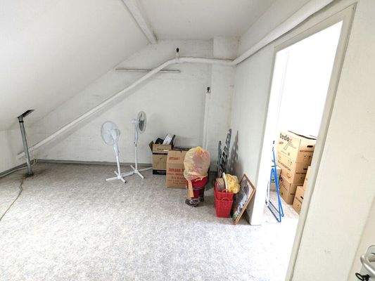 Lagerräume im Dachgeschoss