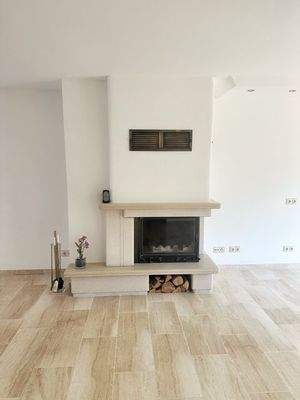 Kamin im Wohnzimmer 1.Etage  