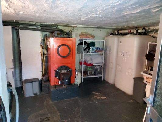 Heizungskeller und Trockenraum