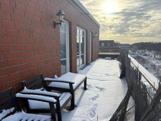 Ansicht I: Dachterrasse