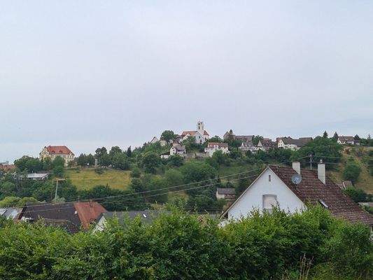 Blick auf die schöne Altstadt 