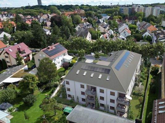 Luftbild - Gartenseite
