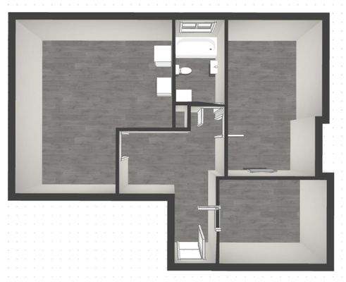 3D Sketch Grundriss 3. OG