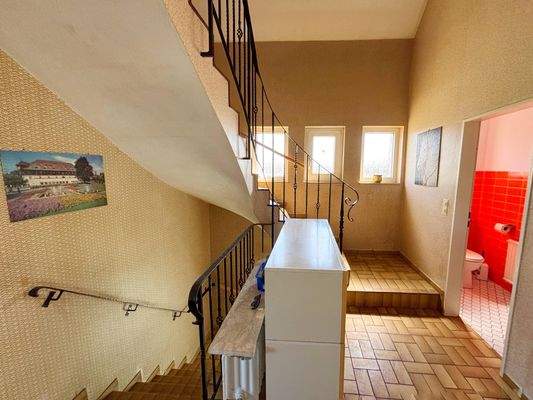 Treppenhaus am Eingangsbereich