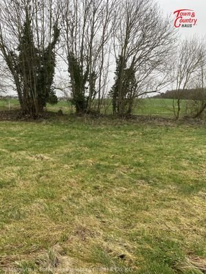 Blick auf das Baugebiet
