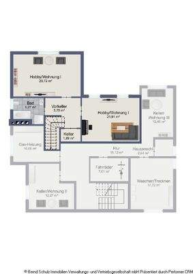 Grundriss Souterrain