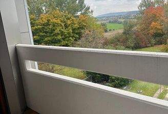 Balkon mit Landschaftsblick