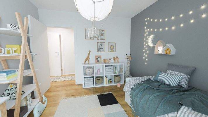 Ein Kinderzimmer zum wohlfühlen