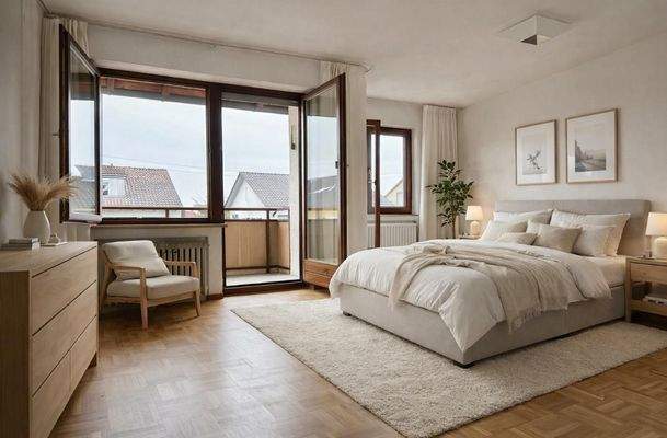 Schlafen mit KI erstellt