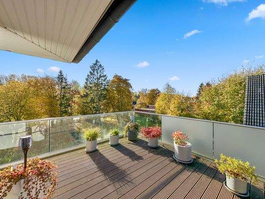 Dachterrasse mit Südblick