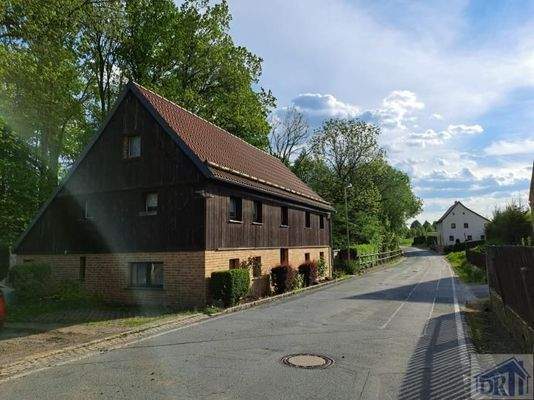 Straße Richtung Zittau