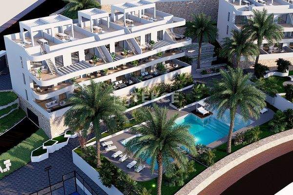 Chic Apartments with Lush Communal Areas in Finestrat