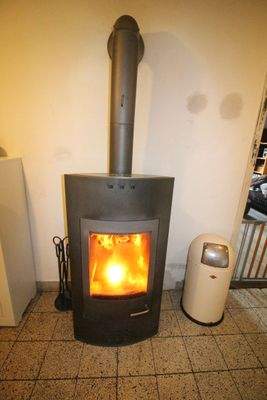 Ofen im Flur EG