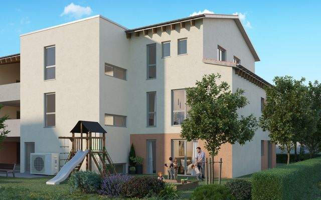 Nordost Ansicht Haus 1 / Aufzug und Treppenhaus