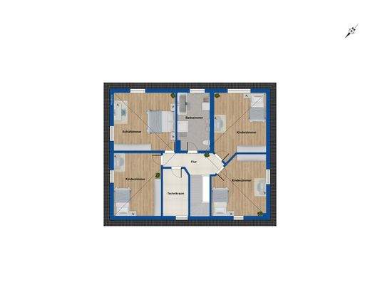 Grundriss Dachgeschoss