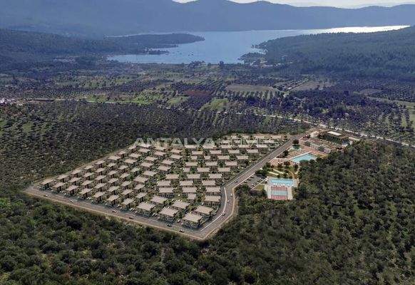 Sea View Villas with Private Cove Use in Milas Turkey