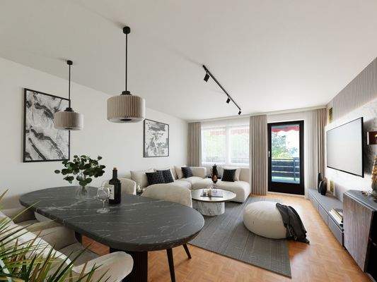 Gestaltungsvorschlag Wohnzimmer