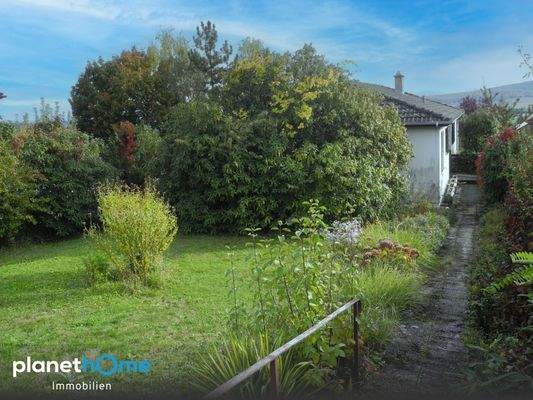 Vorgarten und Zugang