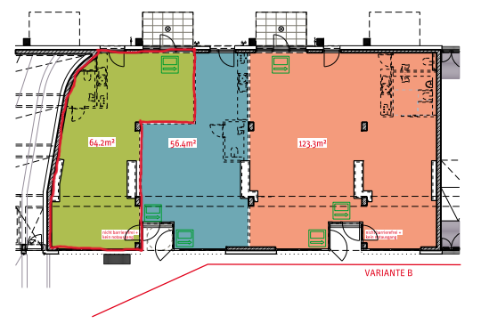 Gewerbefläche links