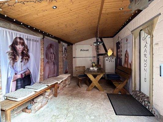 überdachte Freifläche