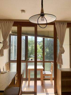 Blick aus dem Apartment