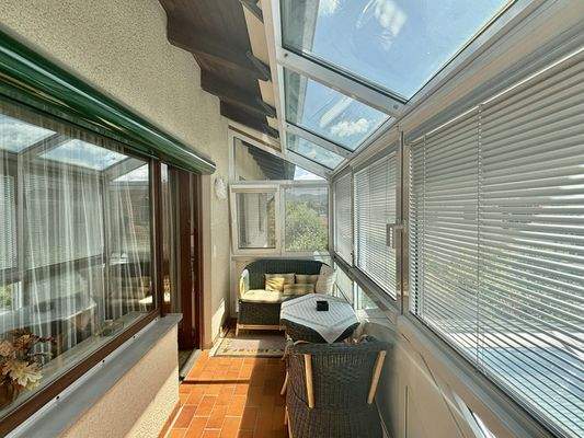 Balkon-Wintergarten - Erdgeschoss