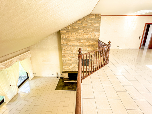 Blick von der Galerie in das EG