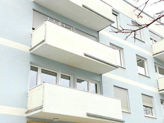 Außenansicht der Wohnung