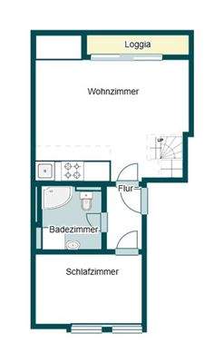 Grundriss Skizze 1.OG