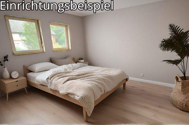 Zimmer im Obergeschoss Einrichtungsbeispiel