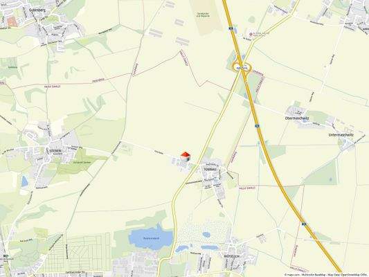 Geolyzer Kartenausschnitt