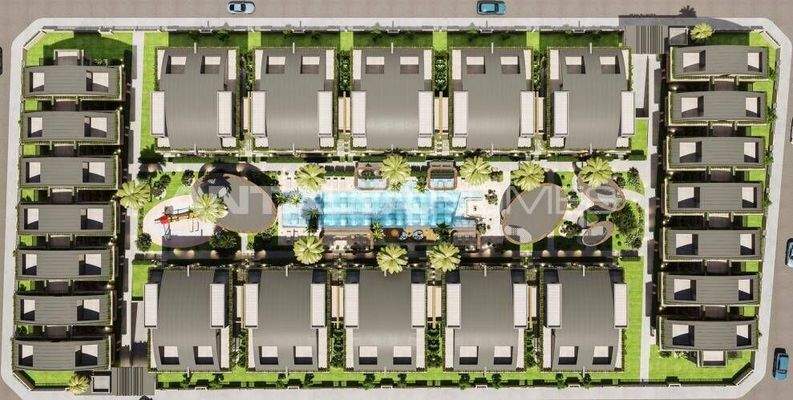 Luxury Villas with Indoor Car Park in Antalya Dosemealti