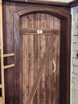 Damen und Herren WC + Dusche