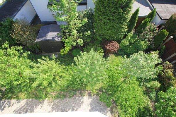 Blick auf den Garten